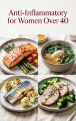 Anti-inflammatory for Women Over 40: Delicious Recipes for Hormone Balance, Bone Strength, and Vitality to Reduce Inflammation, Ease Stiffness, and Build Simple Weeknight Habits