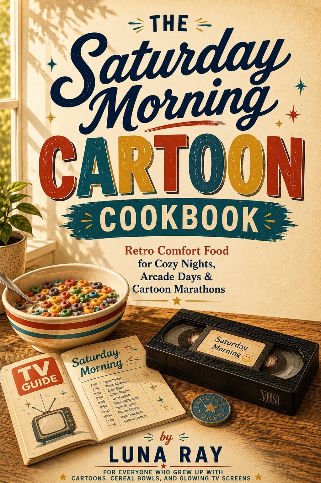 The Saturday Morning Cartoon Cookbook: Retro Comfort Food for Cozy Nights, Arcade Days & Cartoon Marathons Tastes Studio Book