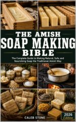 The Amish Soap Making Bible: the Complete Traditional Guide to Cold Process, Hot Process, and Lye Soap From Scratch — With 50 Authentic Recipes Using Natural Fats, Herbs, and Essential Oils