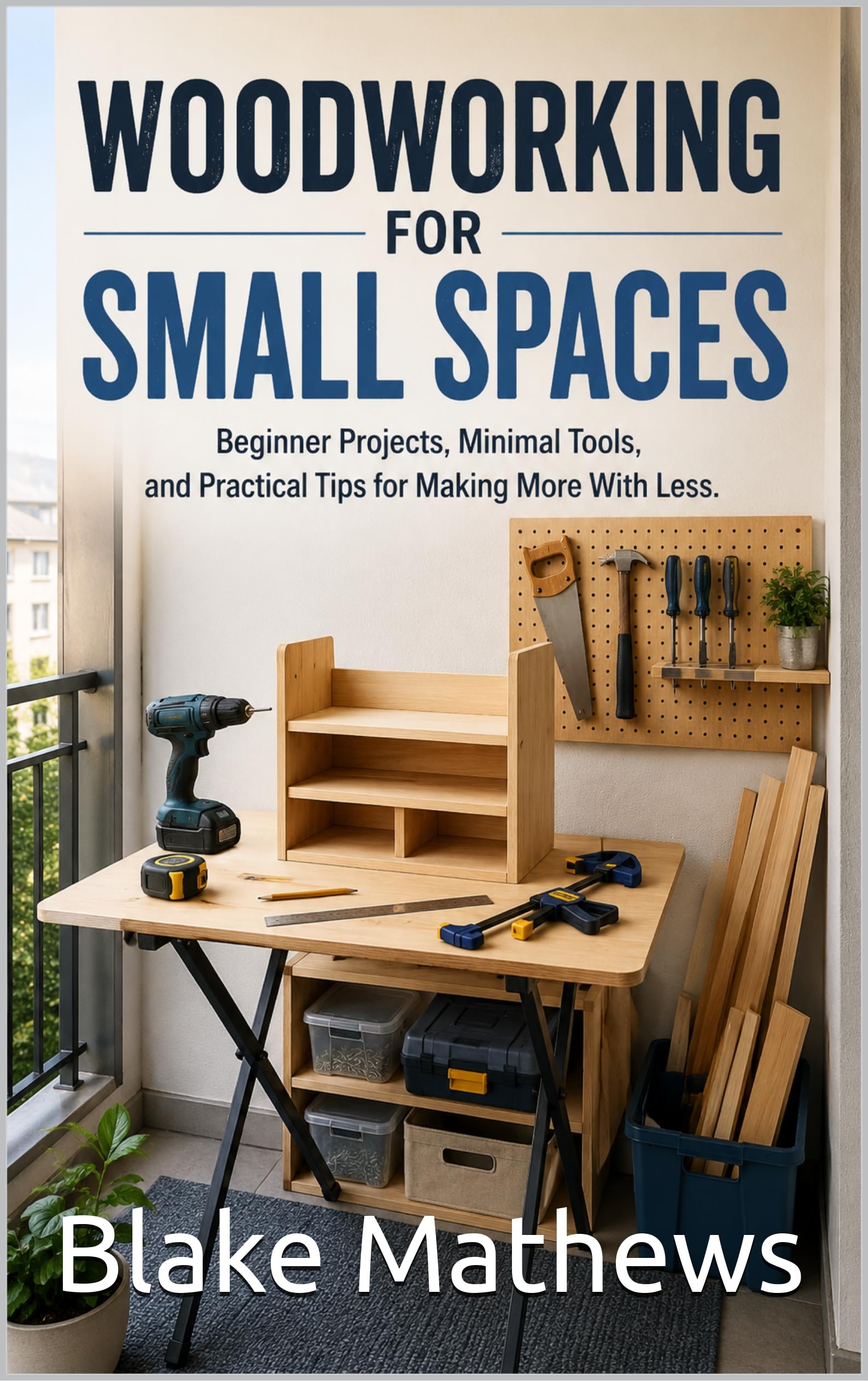 Woodworking for Small Spaces: Beginner Projects, Minimal Tools, and Practical Tips for Making More With Less