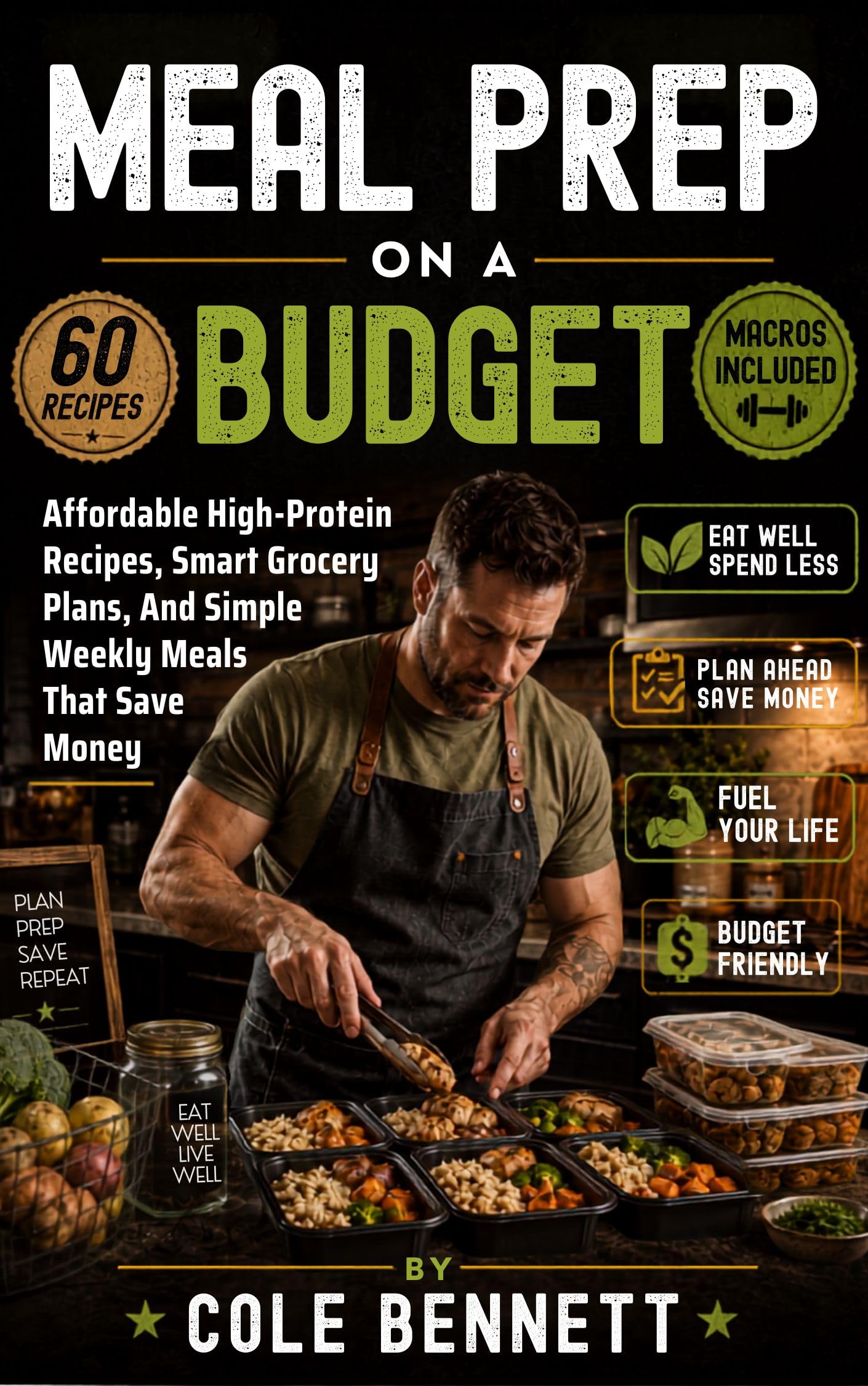 Meal Prep on a Budget: Affordable High-protein Recipes, Smart Grocery Plans, and Simple Weekly Meals That Save Money Lyons Kitchen Book