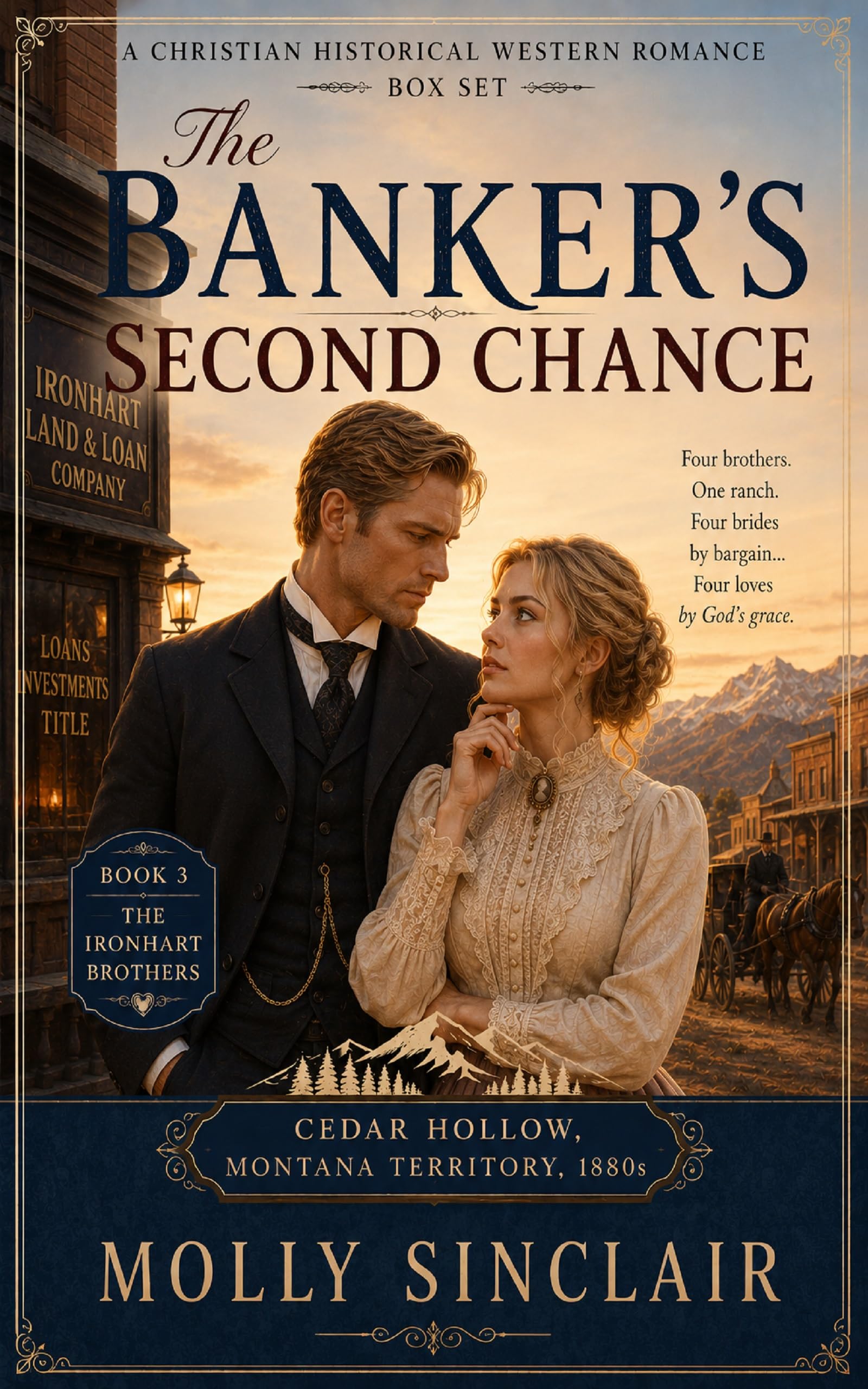 The Banker's Second Chance Ironhart Brothers of Cedar Hollow Book