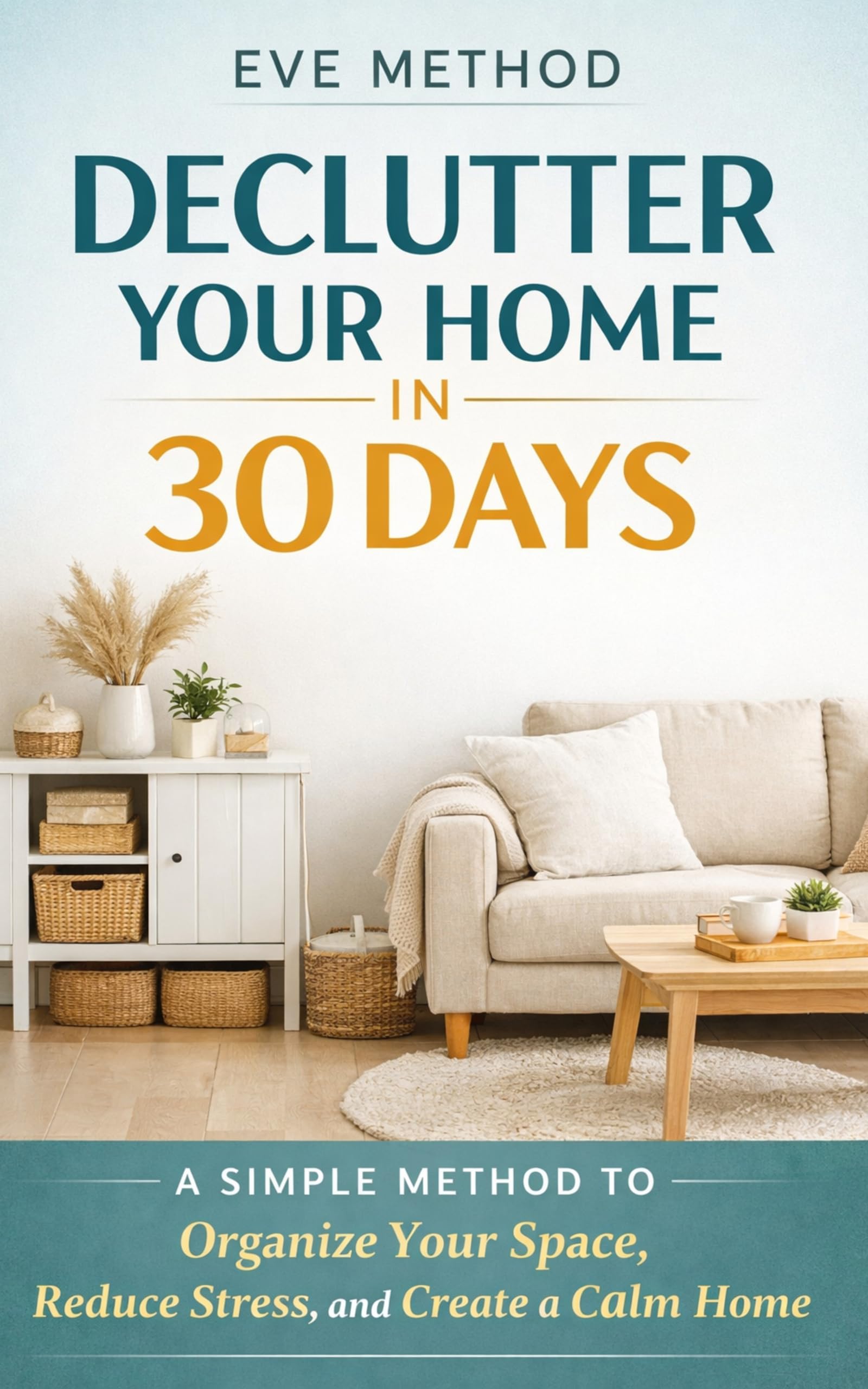 Declutter Your Home in 30 Days: a Simple Method to Organize Your Space, Reduce Stress, and Create a Calm Home