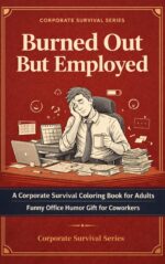 Burned Out but Employed: a Corporate Survival Book for Adults | Funny Office Humor Gift for Coworkers Corporate Survival Series
