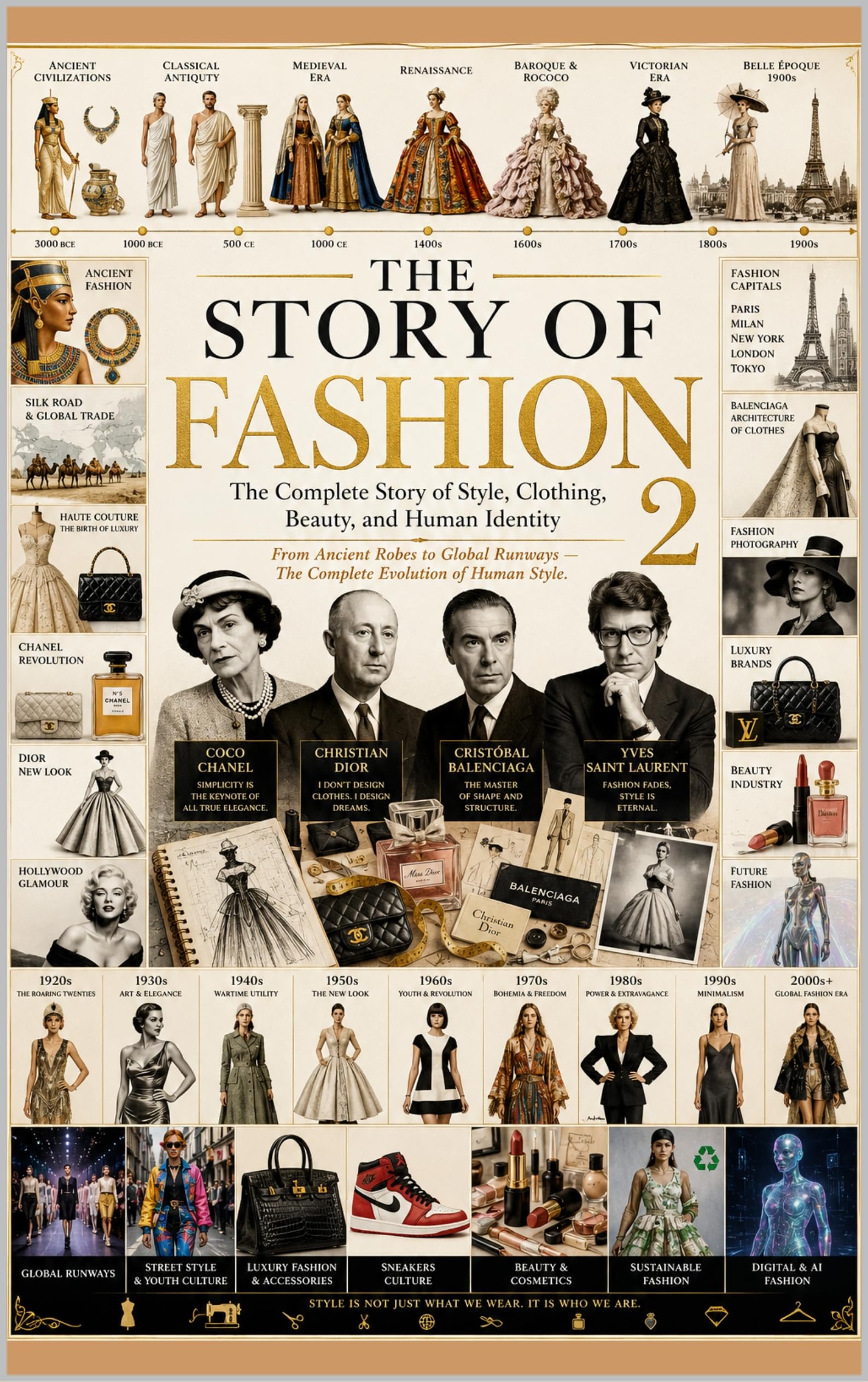 The Story of Fashion 2: the Complete Story of Style, Clothing, Beauty, and Human Identity