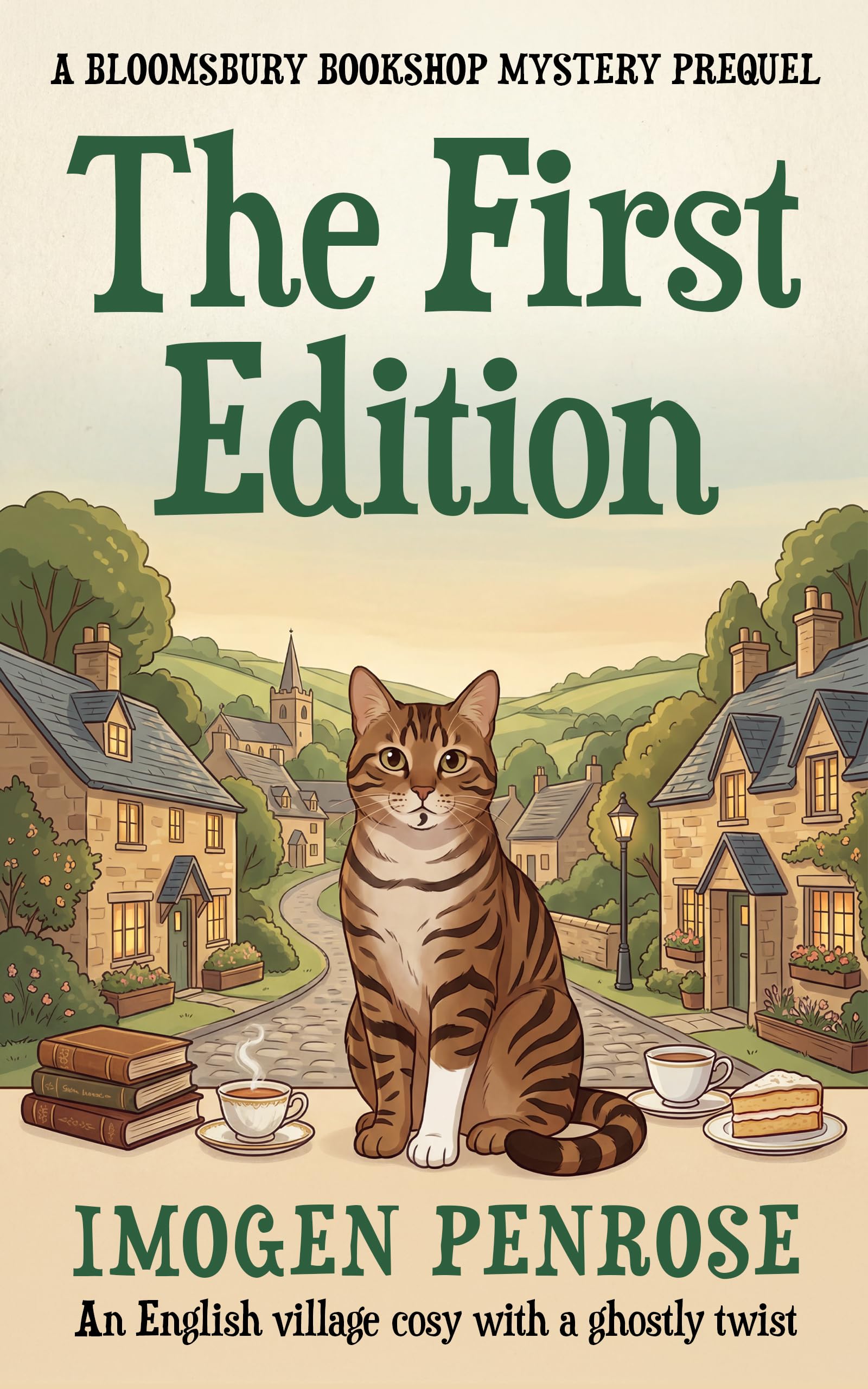 The First Edition - an English Village Cosy With a Ghostly Twist: a Bloomsbury Bookshop Mystery Novella to Murder at Marchmont &