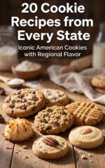 20 Cookie Recipes From Every State: Iconic American Cookies With Regional Flavor: Classic, Homemade Cookies Inspired by All 50 States — One Bite at a Time ... Recipes for Real-life Kitchens Book