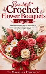 Beautiful Crochet Flower Bouquets Guide: a Beginner-friendly Step-by-step Guide to Making Stunning Handmade Crochet Flowers, Bouquets, and Floral Gifts