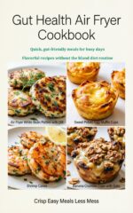Gut Health Air Fryer Cookbook: Crisp, Easy Meals With Less Mess to Support Digestion, Calm Bloating, and Feed a Healthier Microbiome Easy Gut Wellness Kitchen