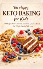 The Happy Keto Baking for Kids: 60 Sugar-free Desserts, Cookies, Cakes & Treats the Whole Family Will Love