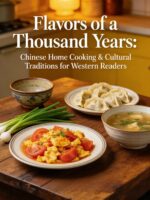 Flavors of a Thousand Years: Chinese Home Cooking & Cultural Traditions for Western Readers: Easy-to-make Dishes Using Western Kitchen Ingredients—a ... and West Food Made Simple Book