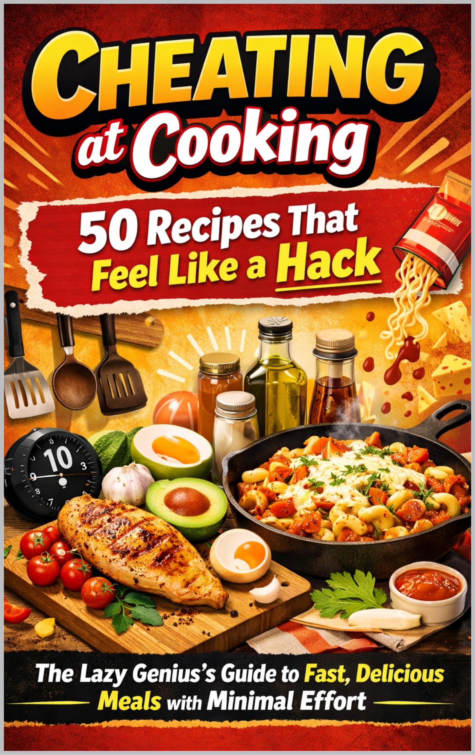 Cheating at Cooking: 50 Recipes That Feel Like a Hack: the Lazy Genius's Guide to Fast, Delicious Meals With Minimal Effort