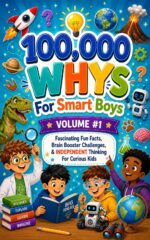 100,000 Whys for Smart Boys Volume #1:: Fascinating Fun Facts, Brain Booster Challenges, Stem and Independent Thinking for Curious Kids! Oh Why - 100,00