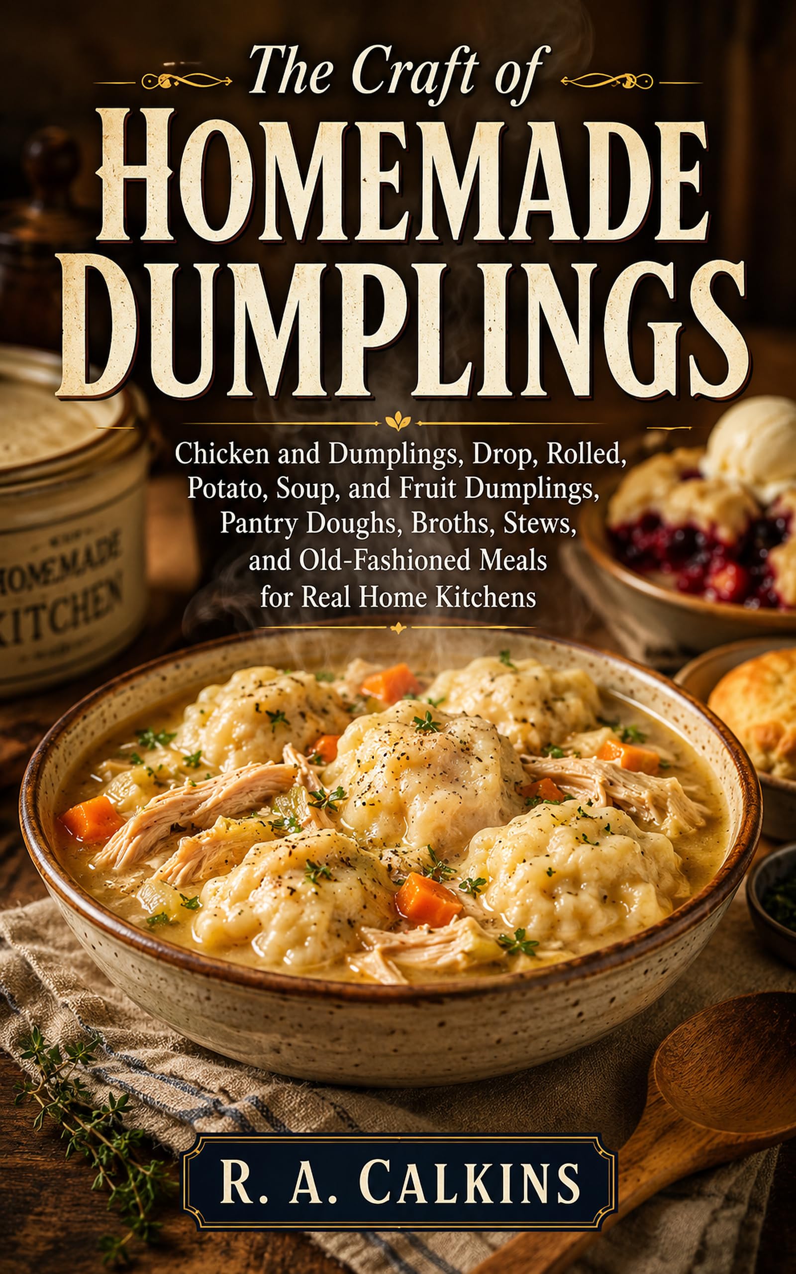 The Craft of Homemade Dumplings: Chicken and Dumplings, Drop, Rolled, Potato, Soup, and Fruit Dumplings, Pantry Doughs, Broths, Stews, and Old-fashioned Meals