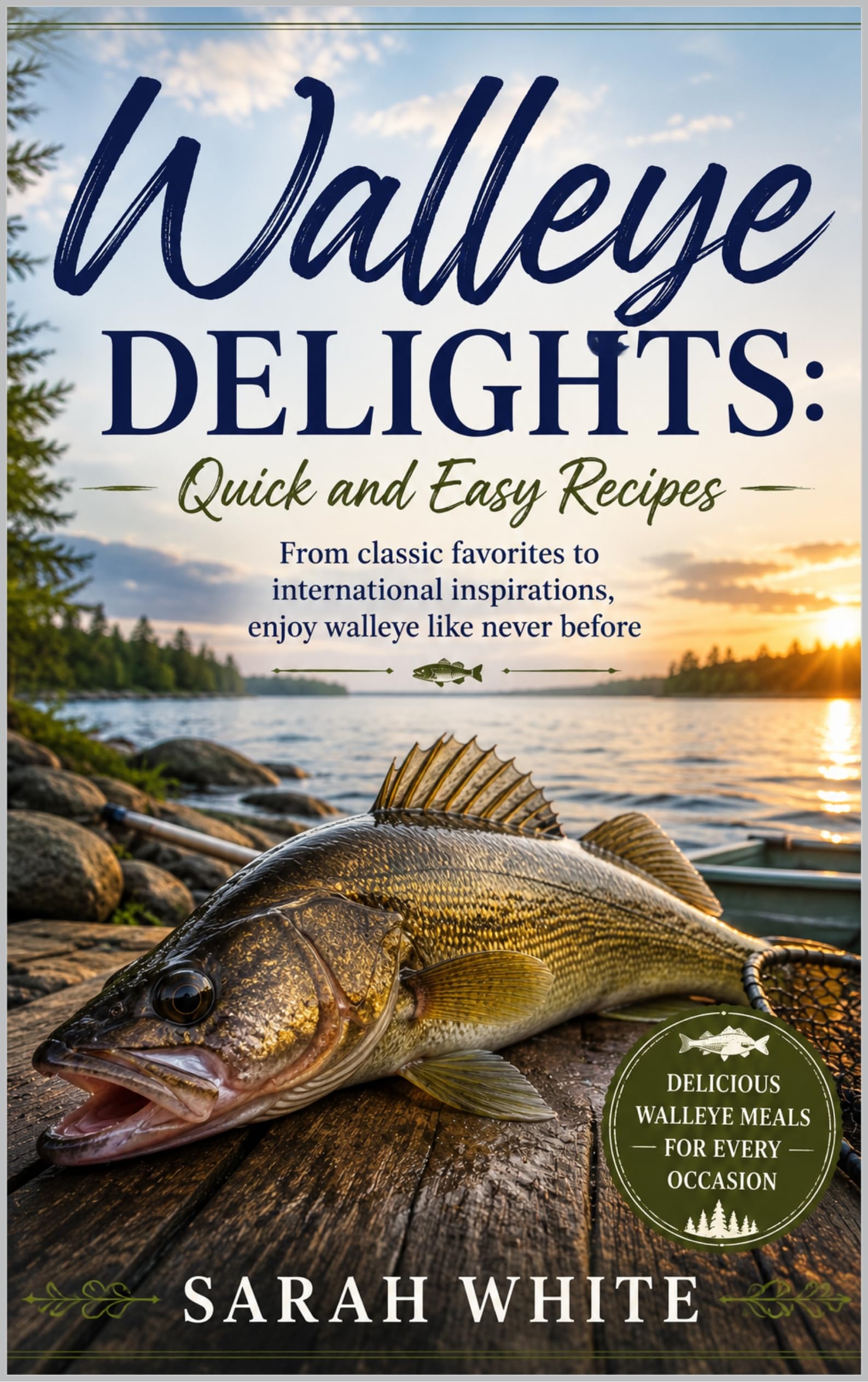 Walleye Delights: Quick and Easy Recipes: From Classic Favorites to International Inspirations, Enjoy Walleye Like Never Before Harvest Book
