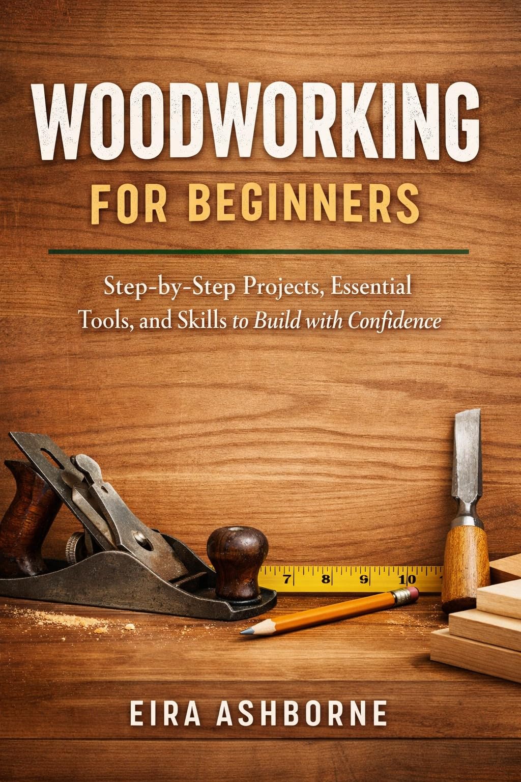 Woodworking for Beginners: Step-by-step Projects, Essential Tools, and Skills to Build With Confidence