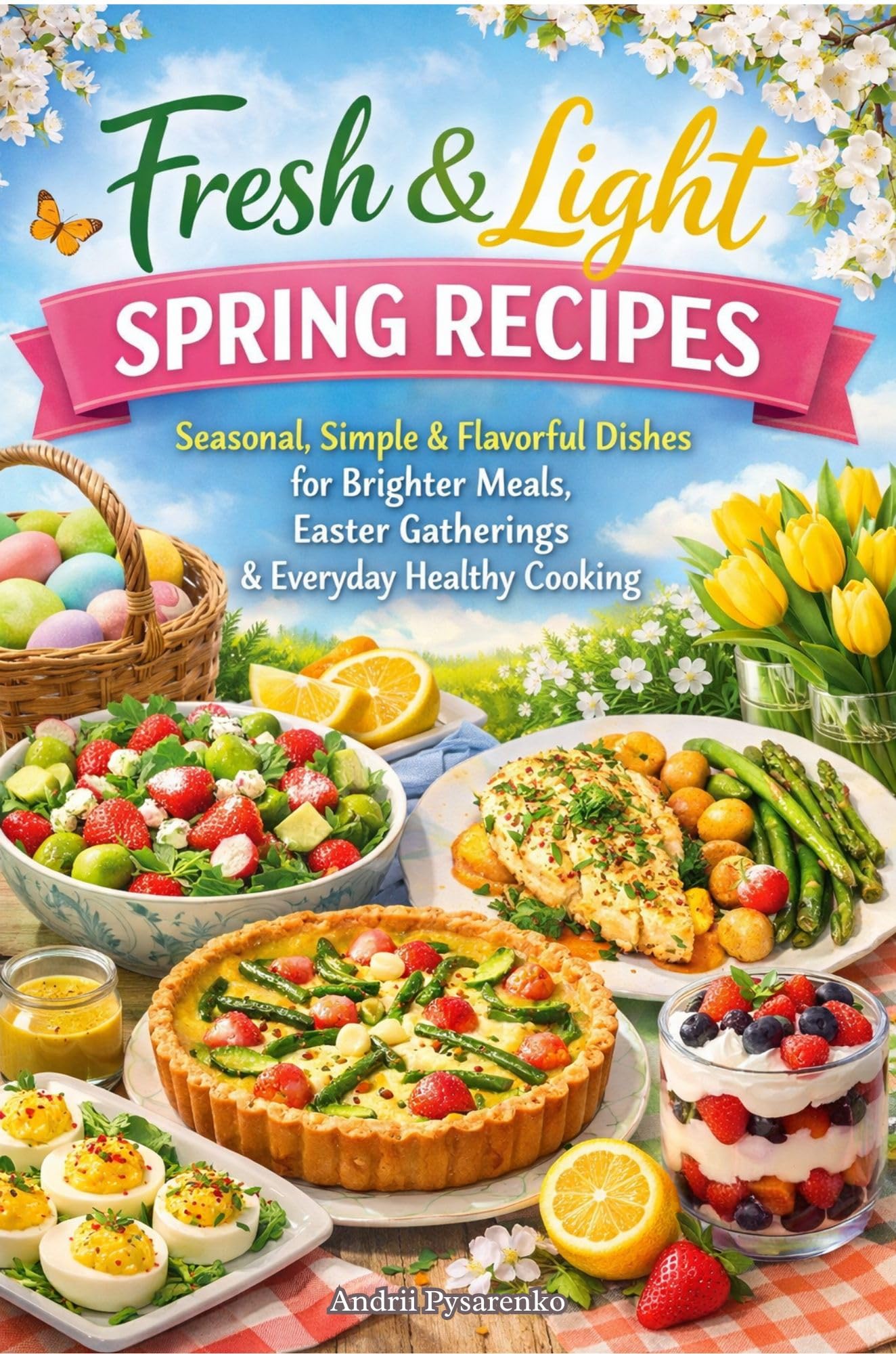 Fresh & Light Spring Recipes: Seasonal, Simple & Flavorful Dishes for Brighter Meals, Easter Gatherings & Everyday Healthy Cooking