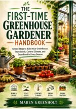 The First-time Greenhouse Gardener Handbook: Simple Steps to Build Your Greenhouse, Start Seeds, Control Climate, and Grow Food in Every Season