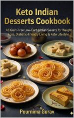 Keto Indian Desserts Cookbook: 46 Guilt-free Low-carb Indian Sweets for Weight Loss, Diabetic-friendly Living & Keto Lifestyle