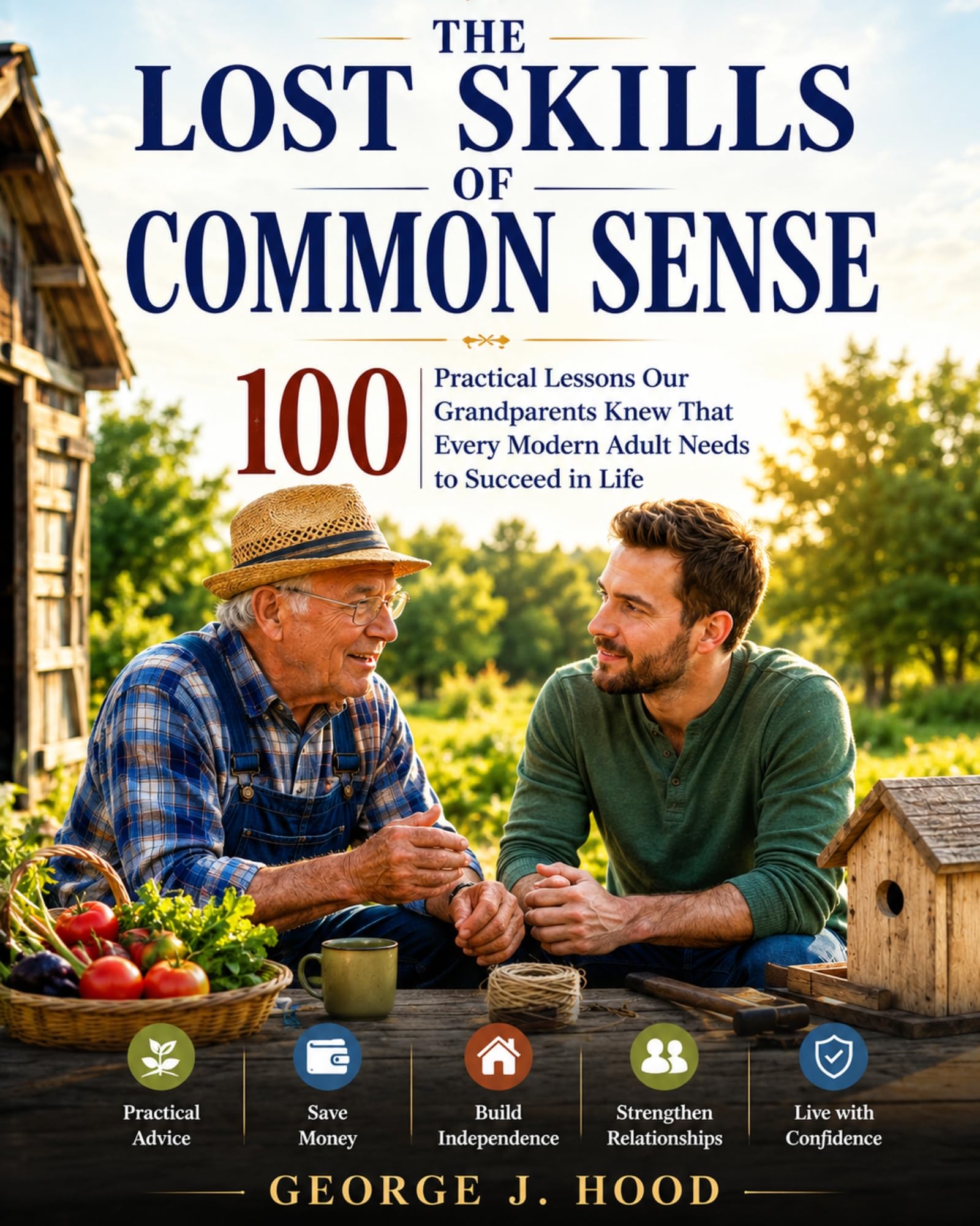 The Lost Skills of Common Sense: 100 Practical Lessons Our Grandparents Knew That Every Modern Adult Needs to Succeed in Life