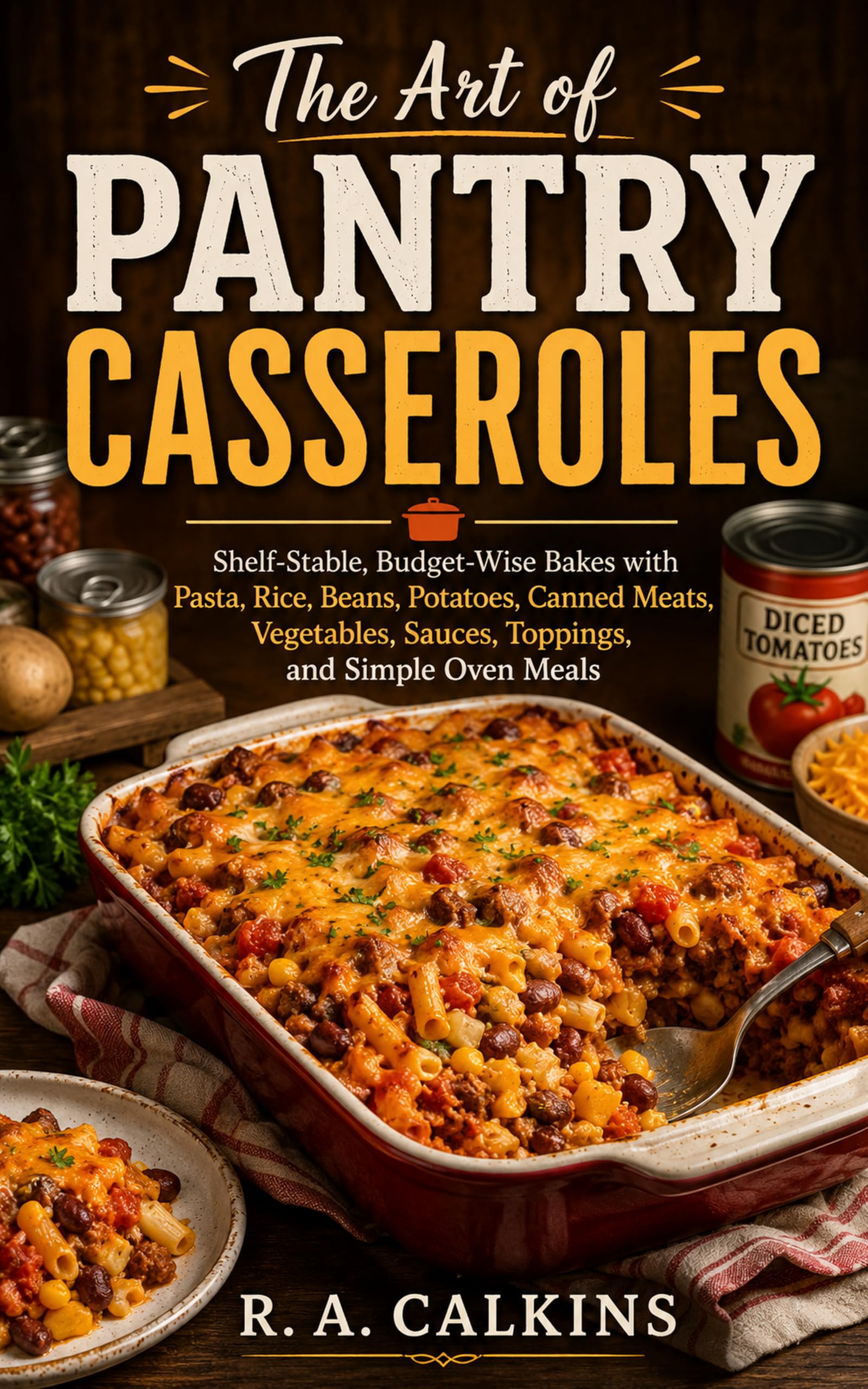 The Art of Pantry Casseroles: Shelf-stable, Budget-wise Bakes With Pasta, Rice, Beans, Potatoes, Canned Meats, Vegetables, Sauces, Toppings, and Simple Oven Meals
