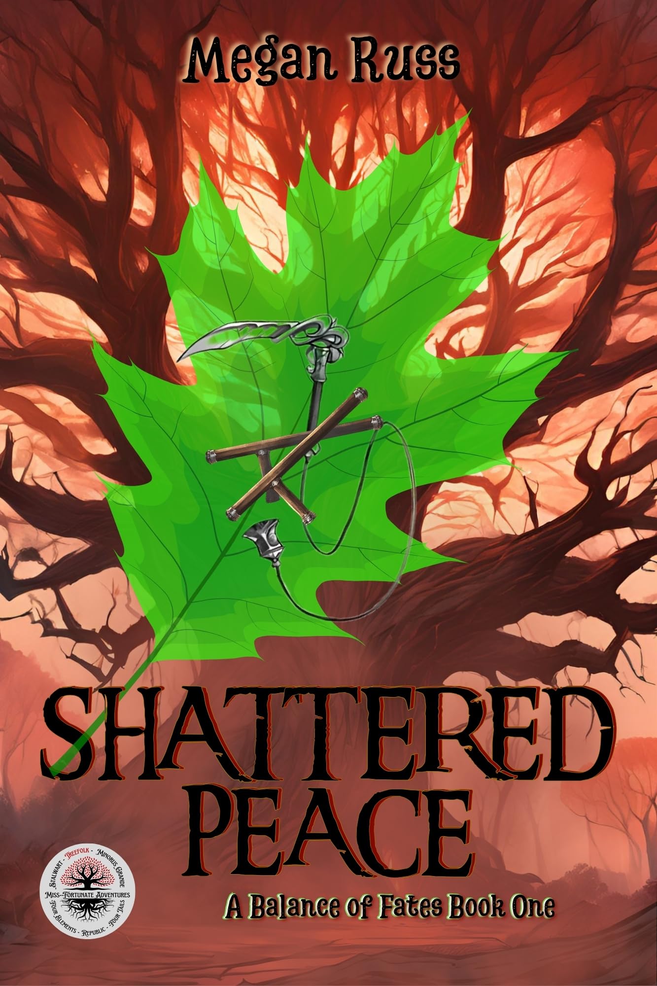 Shattered Peace: 5e Inspired, Epic Fantasy Adventure of Fates Book