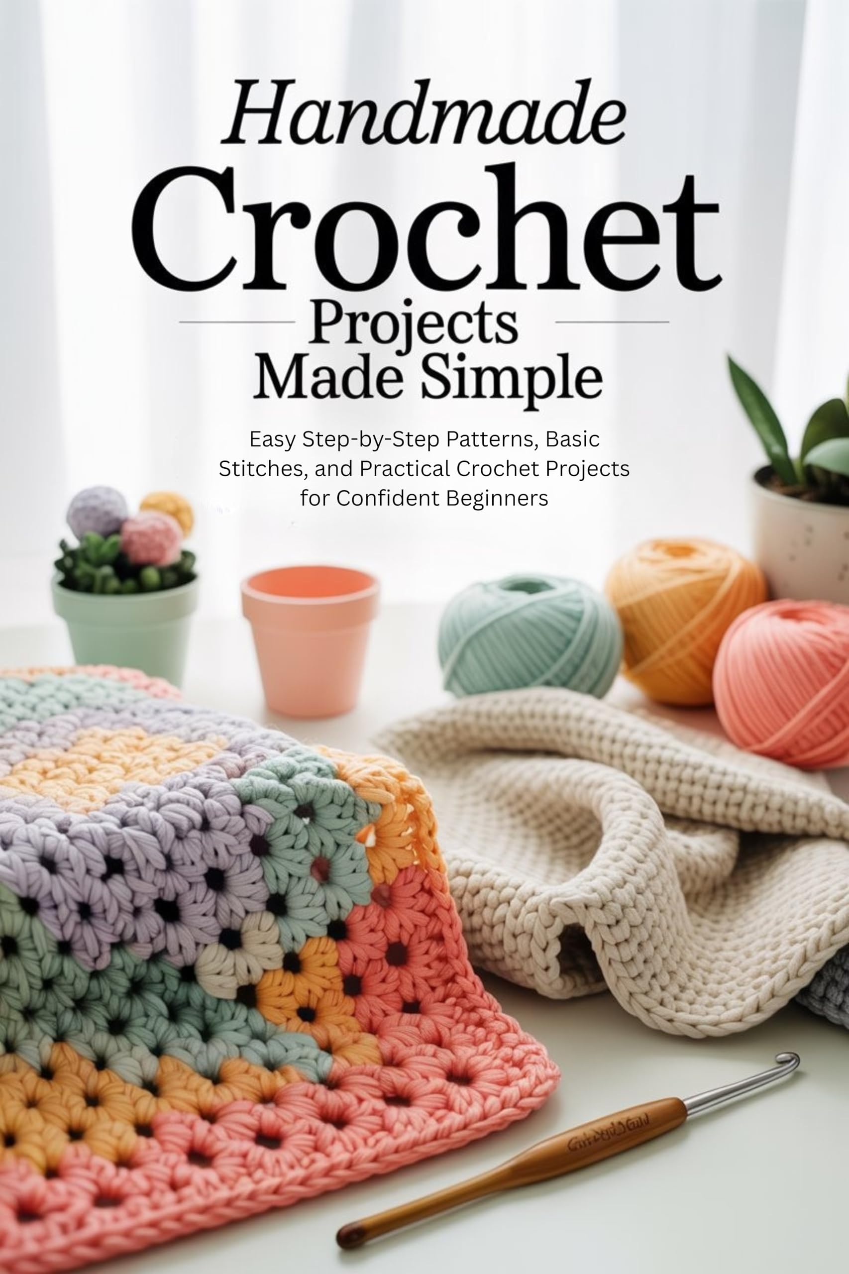 Handmade Crochet Projects Made Simple: Easy Step-by-step Patterns, Basic Stitches, and Practical Crochet Projects for Confident Beginners