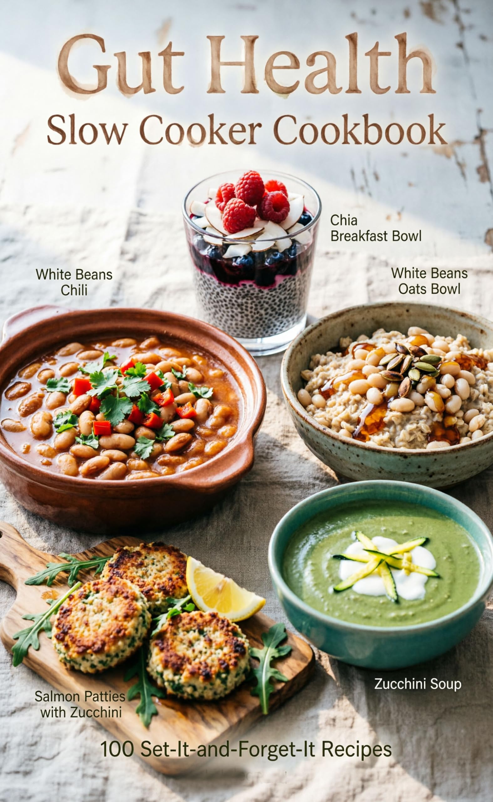 Gut Health Slow Cooker Cookbook: Set-it-and-forget-it Recipes for Comforting, Practical Meals to Support Digestion, Calm Bloating, and Feed a Healthier ... Easy Gut Wellness Kitchen