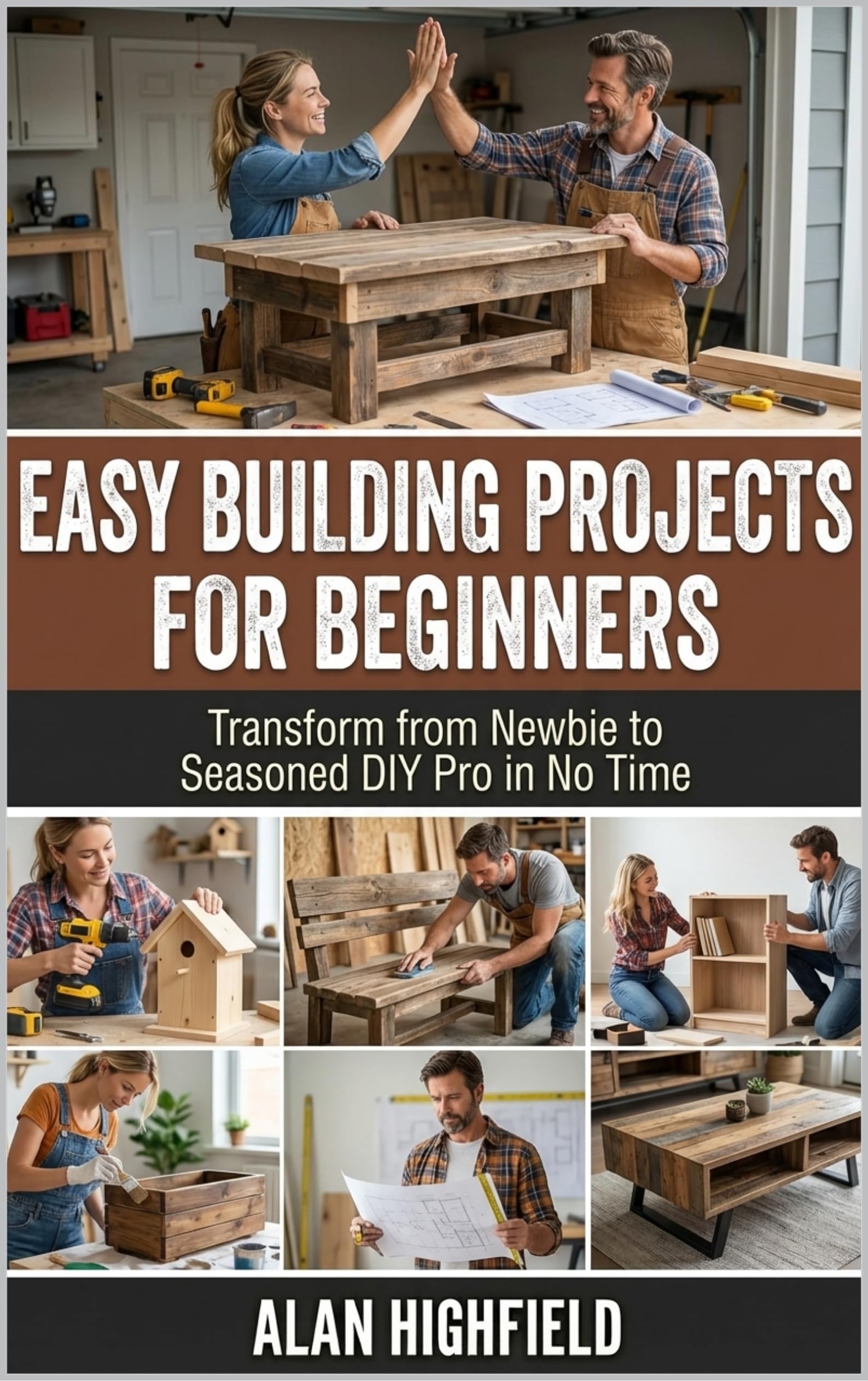 Easy Building Projects for Beginners: Transform From Newbie to Seasoned Diy Pro in No Time | Easy Woodworking Projects for Beginners With Basic Tools | Simple Diy Building Plans Using Scrap Wood