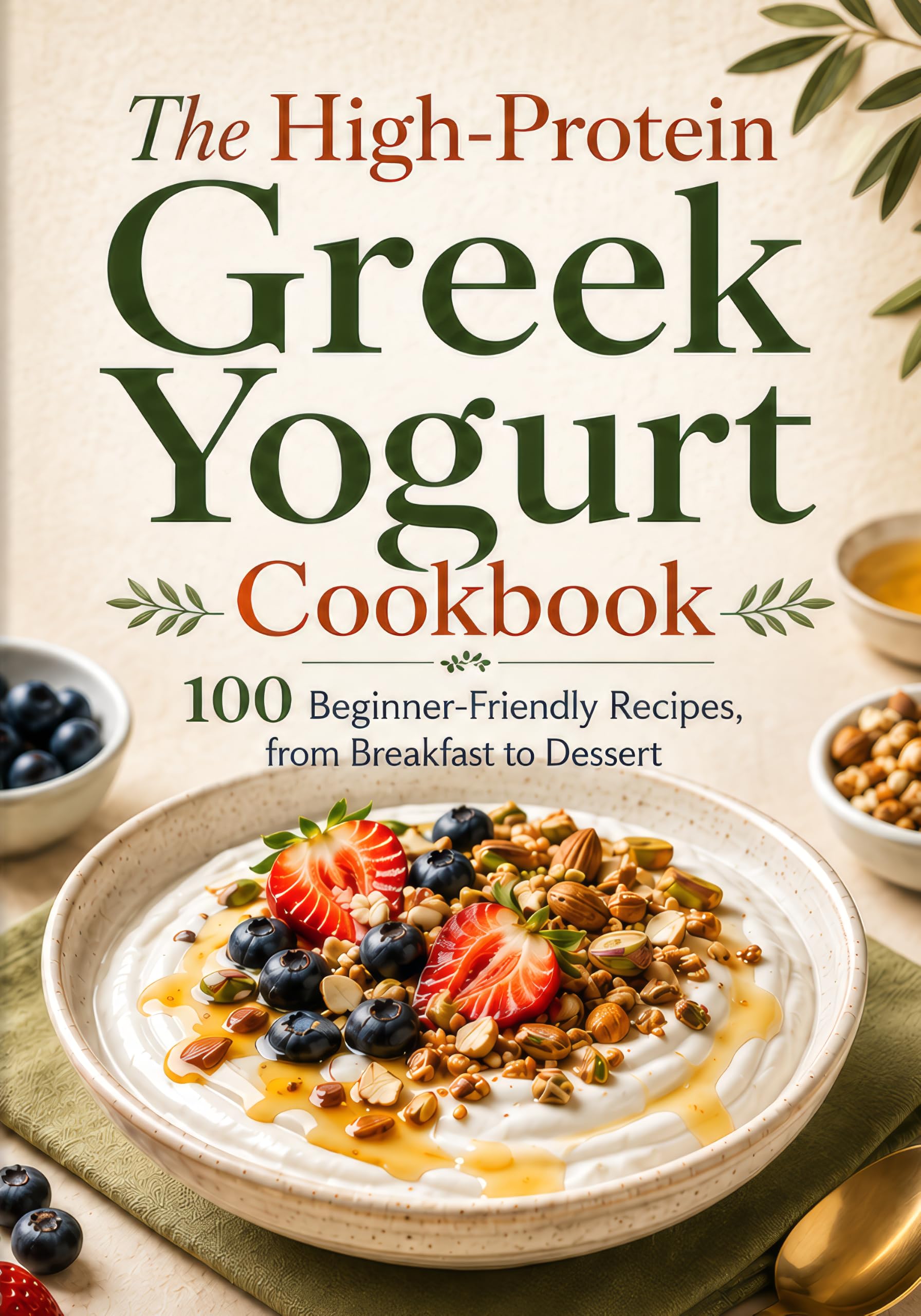 The High-protein Greek Yogurt Cookbook: 100 Beginner-friendly Recipes for Every Meal — Breakfasts, Dips, Mains, Bakes & Frozen Treats, With Protein and Calories on Every Page