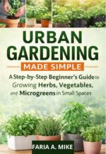 Urban Gardening Made Simple: a Step-by-step Beginner’s Guide to Growing Herbs, Vegetables, and Microgreens in Small Spaces.