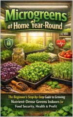 Microgreens at Home Year-round: the Beginner’s Step-by-step Guide to Growing Nutrient-dense Greens Indoors for Food Security, Health & Profit