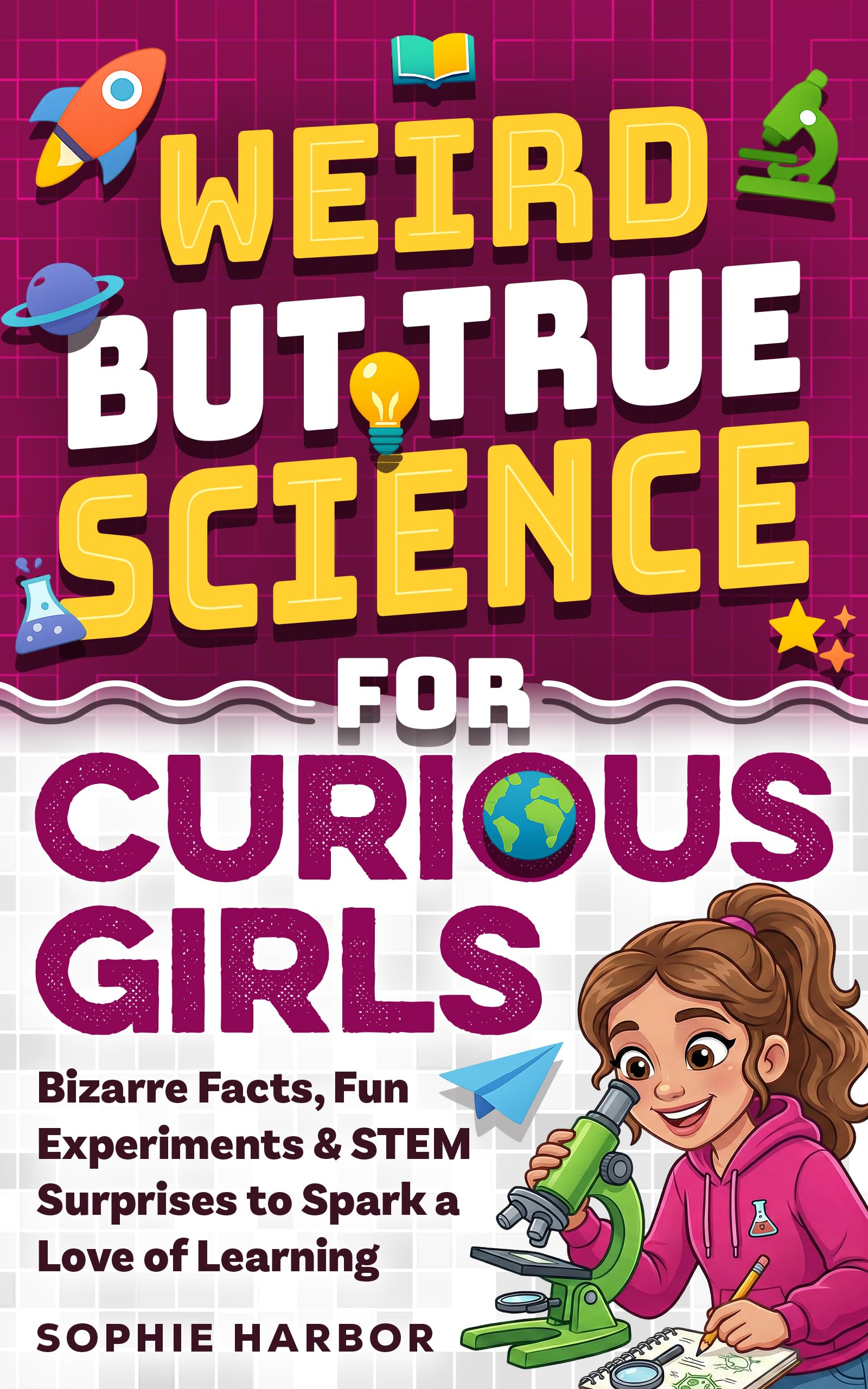 Weird but True Science for Curious Girls: Bizarre Facts, Fun Experiments & Stem Surprises to Spark a Love of Learning Books For