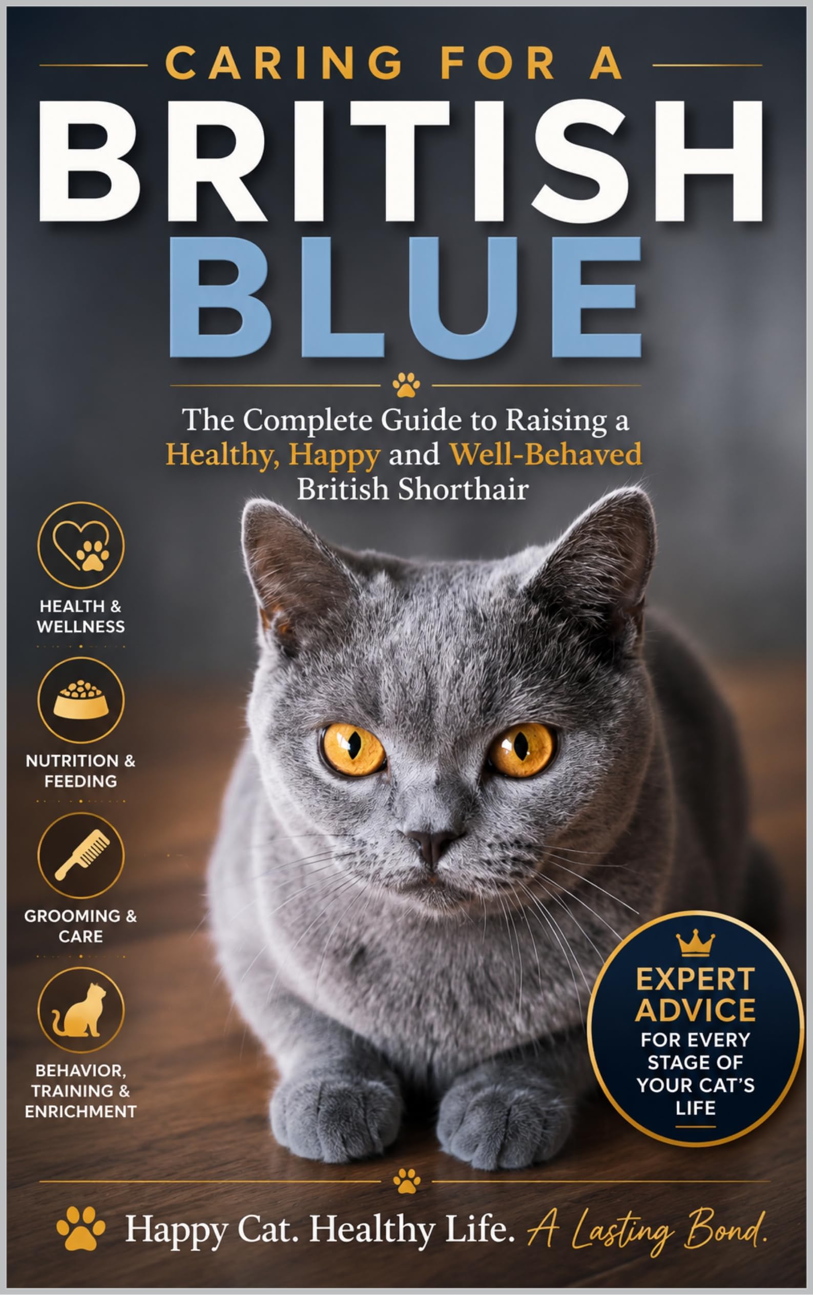 Caring for a British Blue: the Complete Guide to Raising a Healthy, Happy, and Well-behaved British Shorthair