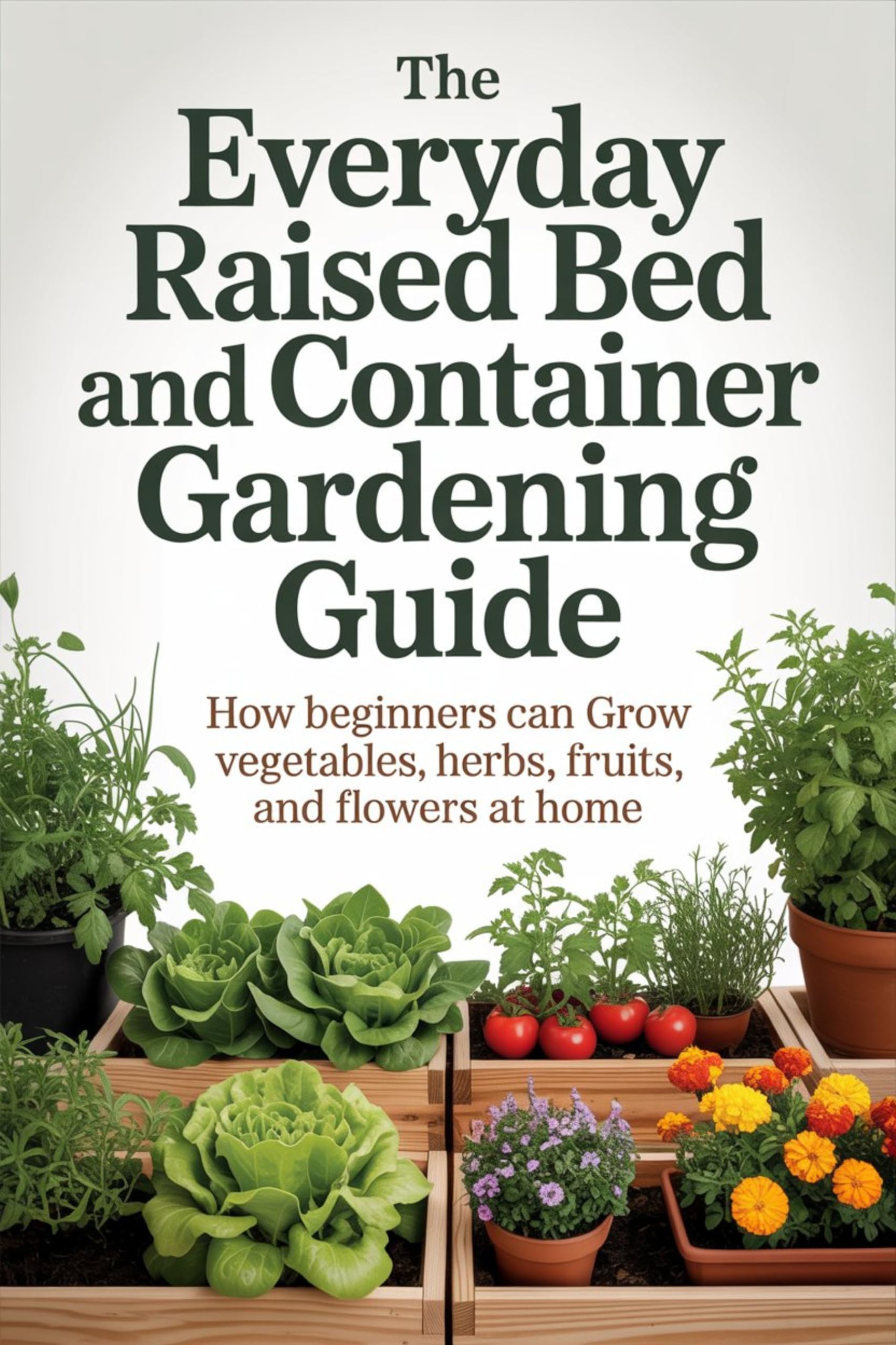 The Everyday Raised Bed and Container Gardening Guide: How Beginners Can Grow Vegetables, Herbs, Fruits, and Flowers at Home