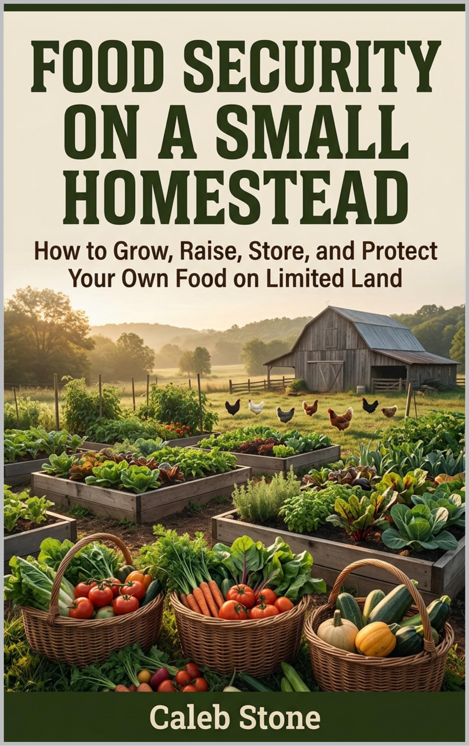 Food Security on a Small Homestead: How to Grow, Raise, Store, and Protect Your Own Food on Limited Land