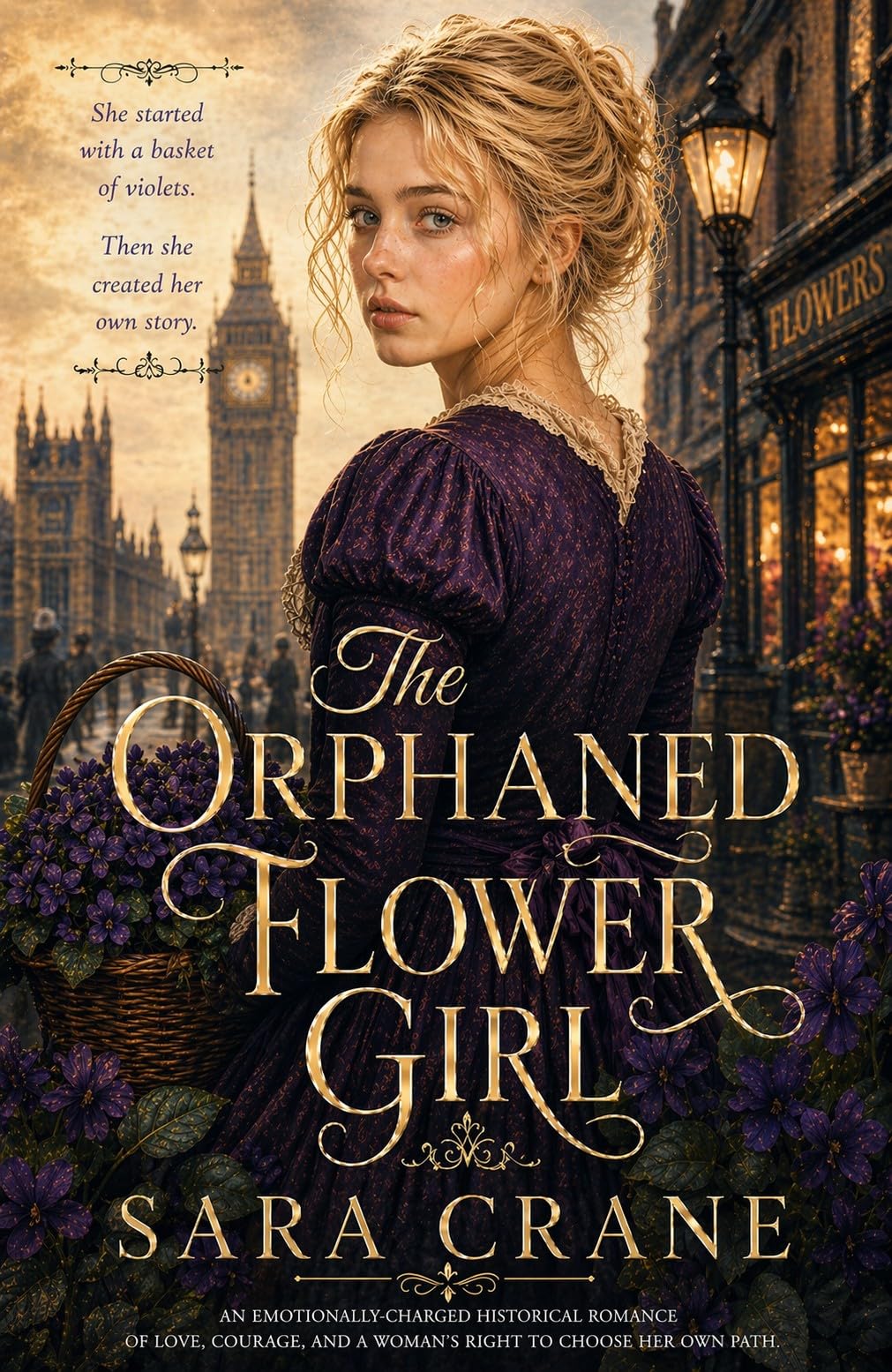 The Orphaned Flower Girl: a Victorian Romance