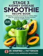 Stage 3 Kidney Disease Smoothie Recipe Book: 80 Kidney-friendly Smoothies & a 30-day Meal Plan for Lasting Energy, Strong Immunity & Stage 3 Ckd Support