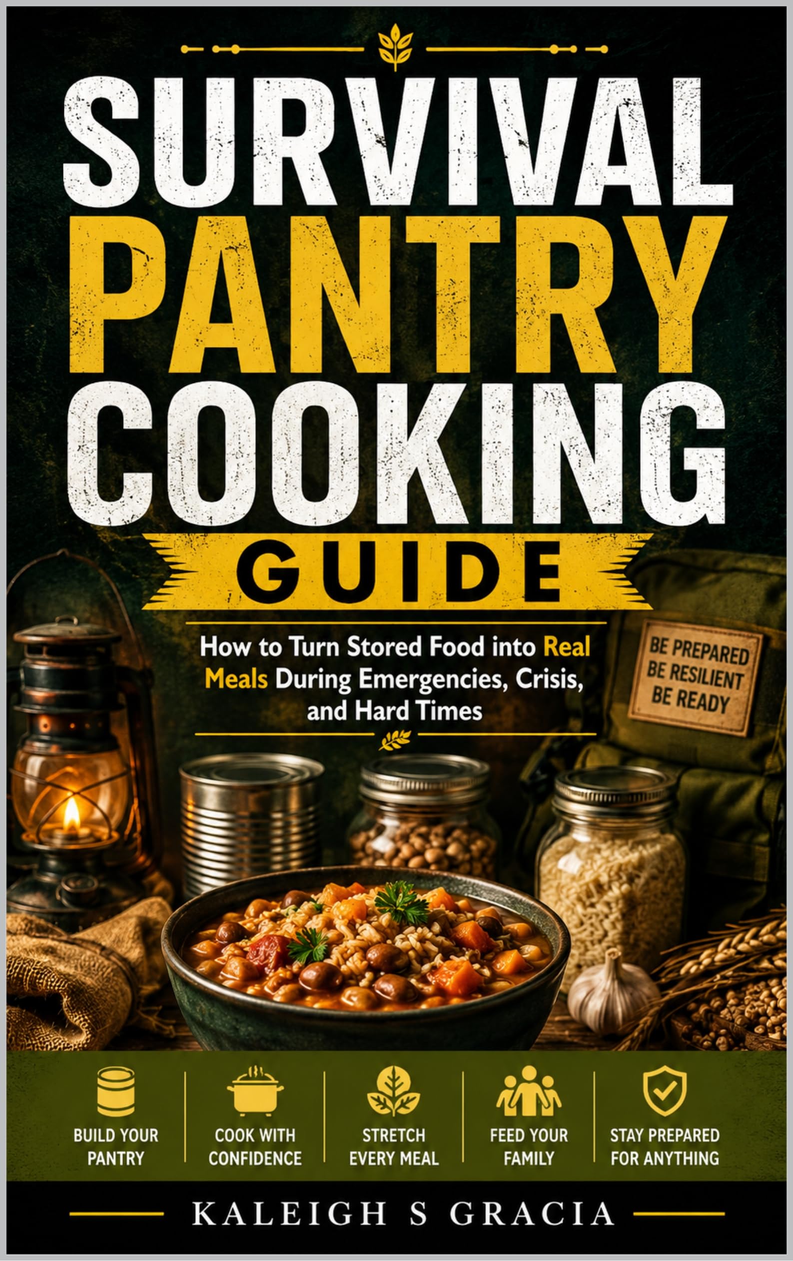 Survival Pantry Cooking Guide: How to Turn Stored Food Into Real Meals During Emergencies, Crisis, and Hard Times