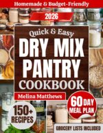 Quick & Easy Dry Mix Pantry Cookbook: Build a Budget-friendly Pantry With Homemade Dry Mixes, Smart Shopping Strategies & Effortless Everyday Meals