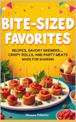 Bite-sized Favorites : Recipes Savory Skewers, Crispy Rolls, and Party Meats Made for Sharing | Ebook | Bite - Sized Cookbook | Bite - Sized Recipes | Skewers Recipes