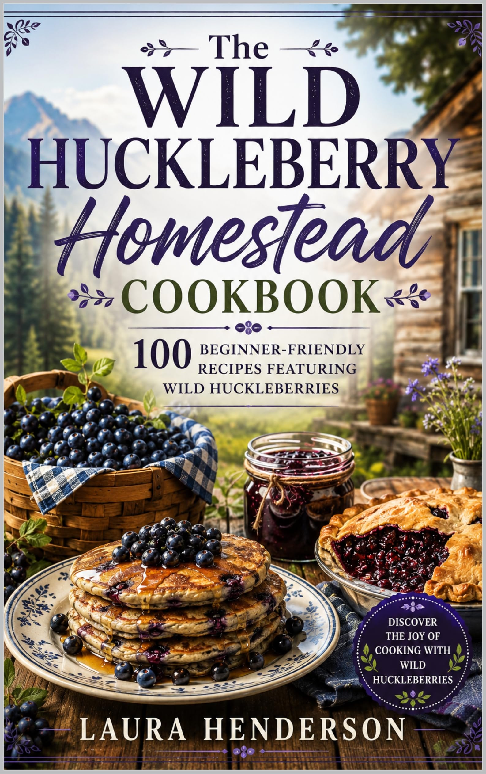The Wild Huckleberry Homestead Cookbook: 100 Beginner-friendly Recipes Featuring Wild Huckleberries Harvest Book
