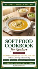Soft Food Cookbook for Seniors — Premium Edition: 100 High-protein, Easy-to-chew Recipes + 30-day Meal Plan for Strength, Energy & Independent Living