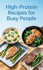High-protein Recipes for Busy People: Practical, Repeatable Meals for Packed Schedules and Tired Evenings for Nourishing Meals for Busy Households Healthy