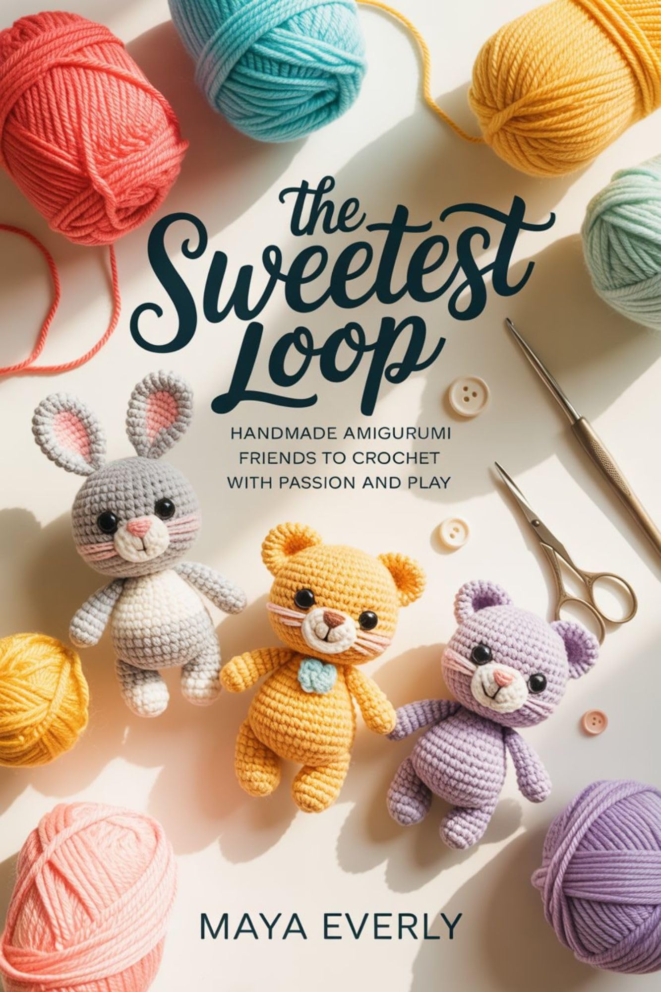 The Sweetest Loop: Handmade Amigurumi Friends to Crochet With Passion and Play: a Gentle Guide to Healing, Creativity, and Joy Through Crochet