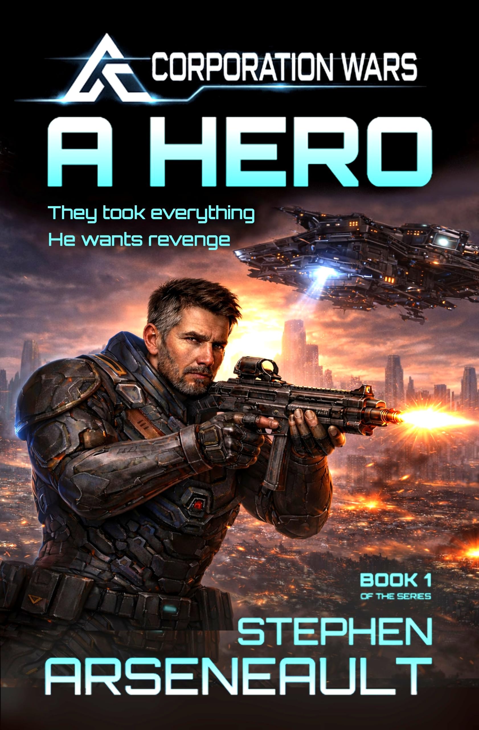 A Hero: Military Sci-fi Thriller of War, Ai, and Corporate Power
