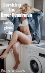 Servicing the Dryer Repairman, Laney Gives a Tip the Work Men, Her Filthy Hotwife Adventures Book