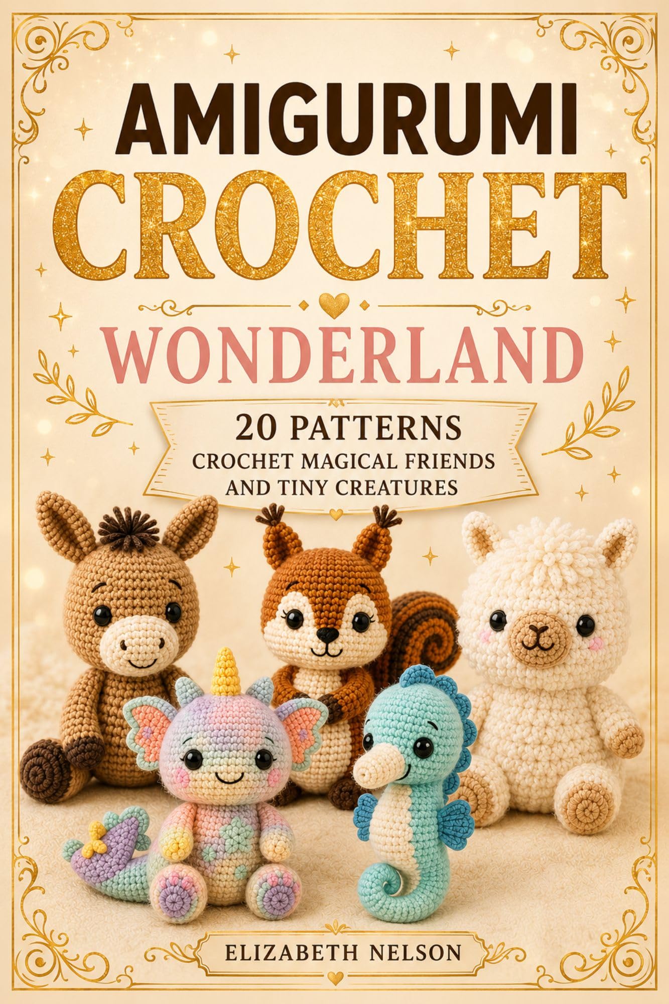 Amigurumi Crochet Wonderland: 20 Patterns Crochet Magical Friends and Tiny Creatures