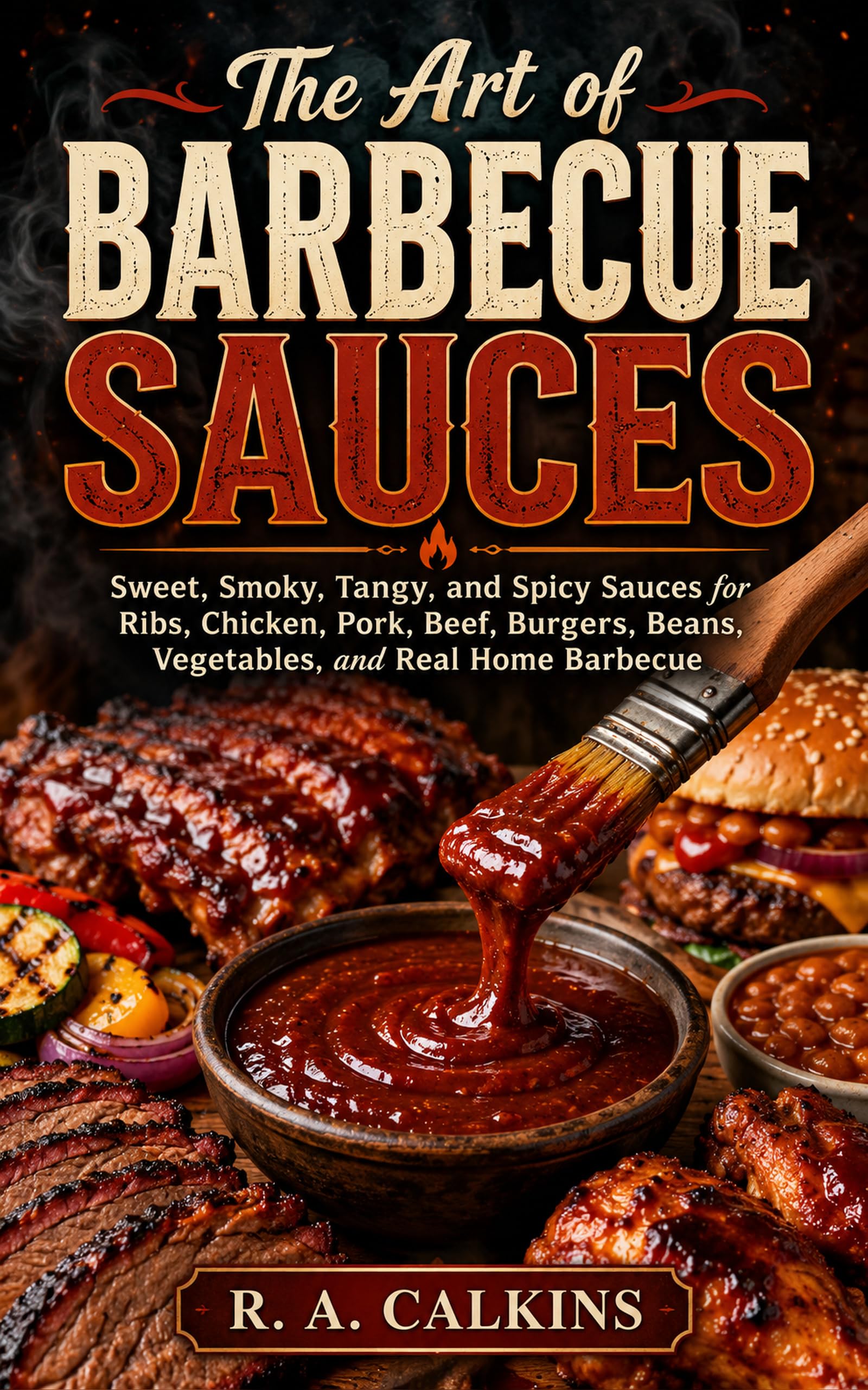 The Art of Barbecue Sauces: Sweet, Smoky, Tangy, and Spicy Sauces for Ribs, Chicken, Pork, Beef, Burgers, Beans, Vegetables, and Real Home Barbecue