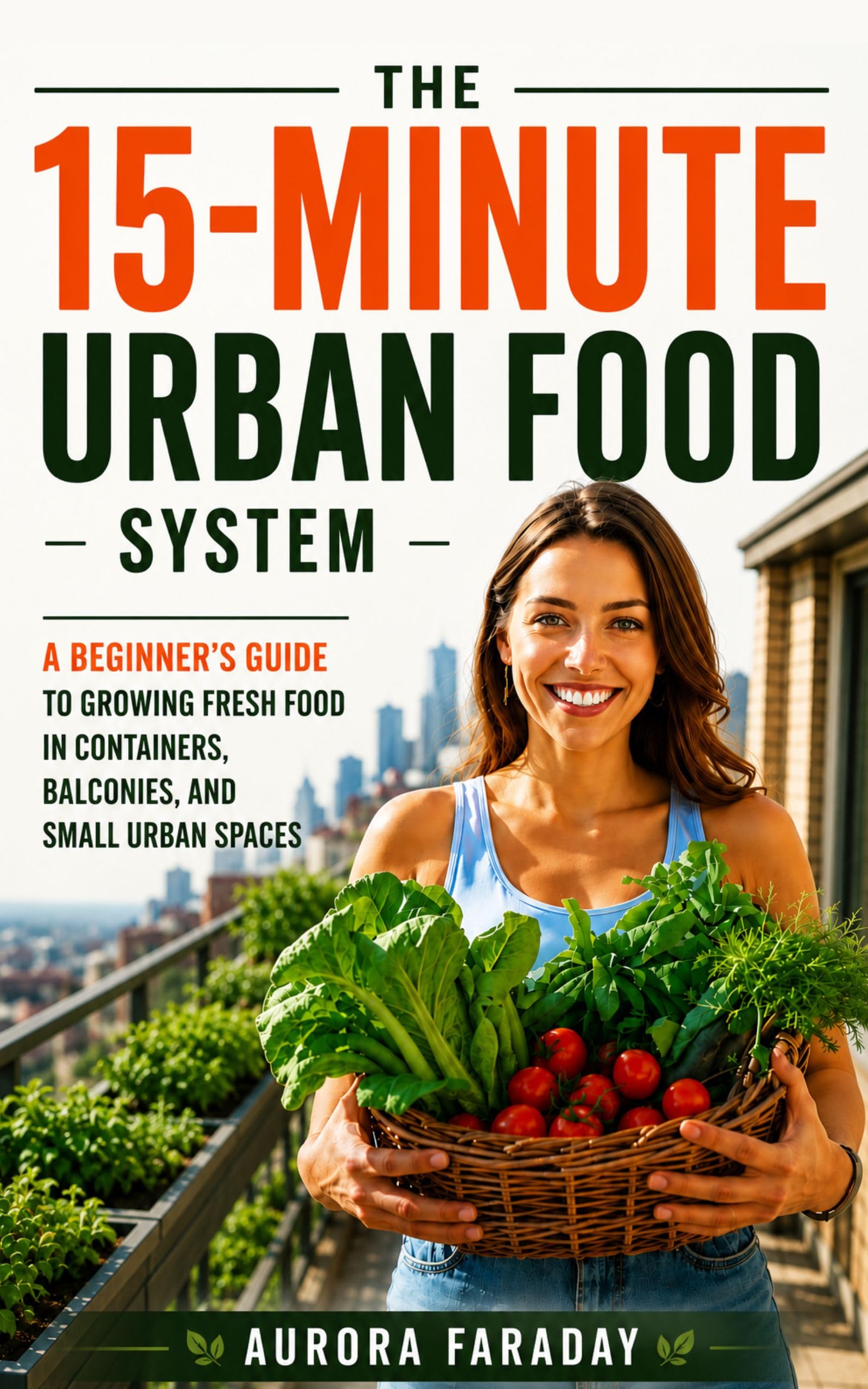 The 15 Minute Urban Food System: a Beginner’s Guide to Growing Fresh Food in Containers, Balconies, and Small Urban Spaces